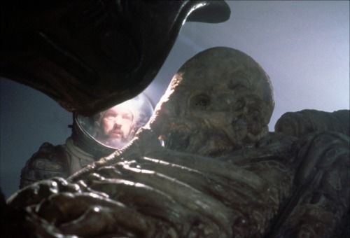 Captain Dallas finds the Space Jockey / Alien (1979)